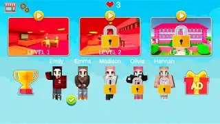 Игра розовый дом принцессы [Emily - level 3] Open Emma