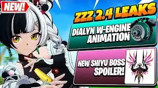 ZZZ 2.4 LEAKS | Dialyn W-Engine Animation, New Shiyu Boss SPOILER! | Zenless Zone Zero