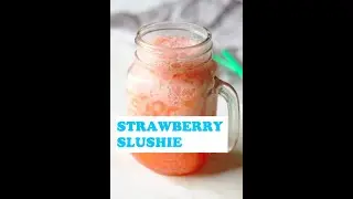 STRAWBERRY SLUSH 🍓 | Refreshing and cooling summery drink |
