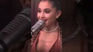 Ariana gets a text message during interview🤣🤣🤣❤️💗❤️💗❤️#arianagrande #shorts