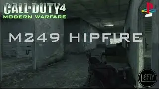 M249 SAW Grip + Steady Aim | Call of Duty 4: Modern Warfare Multiplayer Gameplay