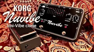 KORG / Nuvibe (Uni-Vibe clone)