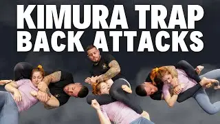 Kimura Trap | Back Attacks | Back Mounted Triangle Choke