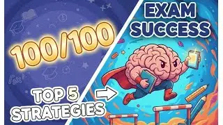 Top 5 tricks to master the board exam/strategic revision to score 100/100 #score good with easy tips
