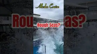ALASKA Cruise SHIP In Rough Seas | June 2024 #cruise #cruiseship #travel #ncl #shorts