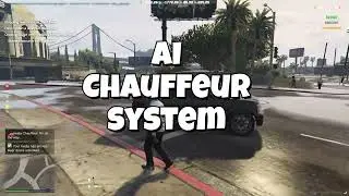 🚘 ESX Hesla Chauffeur System | Luxury Self-Driving Car for FiveM (by Tainted Virgo)