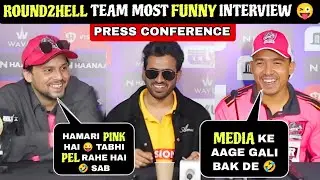 ECL @Round2hell TEAM MOST FUNNY 😜INTERVIEW |ZAYN WASIM & WASIM  🤣 | RAJASTHAN VS LUCKNOW