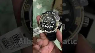 Alba by seiko automatic watch unbixing #albaindia  #automaticwatch #premiumwatch #automaticwatches