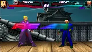 Mature Vs Vega Rugal SuperGirl HD mugen Screenpack Chars Stage download +1000 sub fight