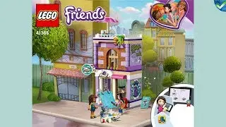 41365 Emma's Art Studio LEGO&reg; Friends Manual at the Brickmanuals Instruction Archive