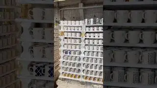 देखिए संगमरमर वाले कप कैसे बनते हैं#making #shortvideo #sangmarmar #cup #shorts