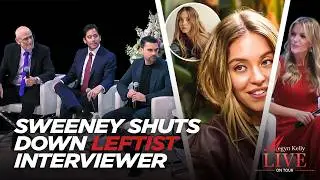 Sydney Sweeney Shuts Down Leftist Interviewer and Gavin Newsom's Fake Persona, with The Daily Wire