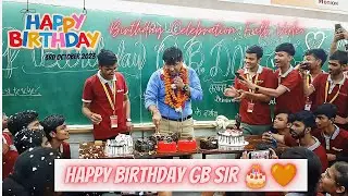 GB Sir Birthday Celebration 🎉 Full Video 3rd October 2023 // @GaveshBhardwaj  Sir Maths #kota #iit