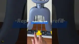 Replace mop refill of foldable sponge mop #mop #spongemop #household #ممسحة #швабра #housecleaning