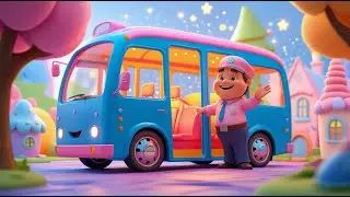 🚌✨ Magic Bus Song for Kids | Zoom Zoom Bus 🚌 | Fun Nursery Rhyme #kids #nurseryrhymes