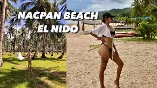 NACPAN BEACH EL NIDO (best beach in el nido, puerto princesa cleon villa pension) airbnb