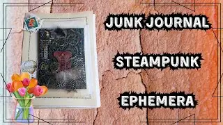 Ma Poppynette BRI CLOCHETTE me g&acirc;te... #junkjournal #ephemera #steampunk