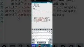 structure s in c|| #coding with bsg #coding #programming