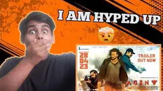 AGENT Trailer Reaction Hindi | Akhil Akkineni | Mammootty | Surender Reddy | Anil Sunkara