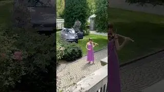 La vie en rose - Porsche Macan event #porsche #liveact #skrzypceelektryczne #electricviolin #eventy