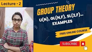 Group Theory| Example of Group| Special Linear Group & General Linear Group|#group_theory #csir_net