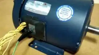 LEESON 3HP G130008.00 MOTOR.wmv