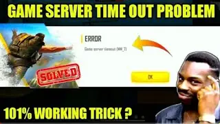 how to solve game server timeout problem in free fire
