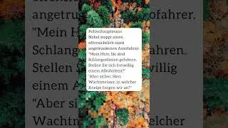 DER SCHLAUE TRINKER #polizei #alkohol #witz