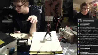 ROBOHEMIAN : Shaving the Pad and Testing Painting Shoes for the Vibrating Noodle Spawn