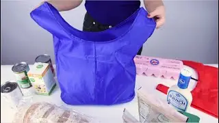 COMPACT! WASHABLE ! | Best Reusable Grocery Bags | Mato & Hash