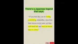 JAPANESE LEGEND QUOTE #quotes #motivation #shorts