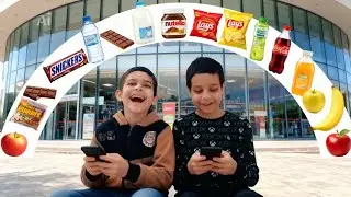 مشوار  بالمول و اشتريت اكلات طيبة لكريم وجاد