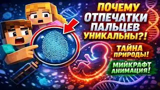 Почему отпечатки пальцев уникальны? | Майнкрафт Анимация