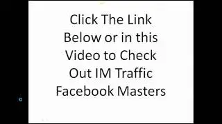 IM Traffic Facebook Masters Review and Bonus - ReviewResidence