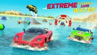 Extreme Water Car Surfer Racing Slide Stunts Play in Water.