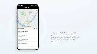 How To Check In And Out Of A post Site On Security Guard Mobile App? -Support Center Video
