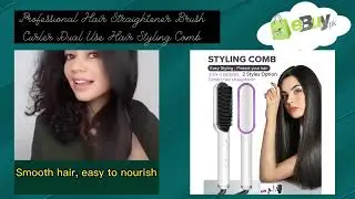 Professional Hair Straightener Brush Curler Hair Styling Comb Online at Best Price in Pakistan