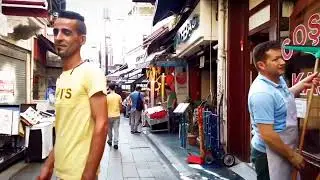 Walking in ISTANBUL / Turkey C. - Galata Tower, Taksim, Dolmabah&ccedil;e - 4K