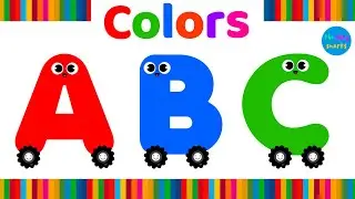 Learn the ABCs | Colors Themed | Easy to Learn Alphabets and Colors for Kids