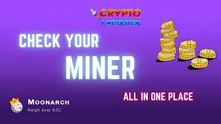💖  Moonarch  🧪 Check where You have money ⛓ 🧲 #defi #miner