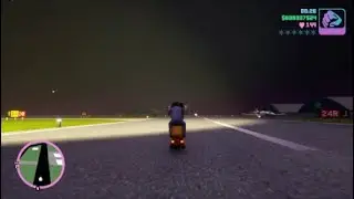 GTA Vice City TDE. Трофей: одно лучше чем два (езда на одном колесе 30сек)