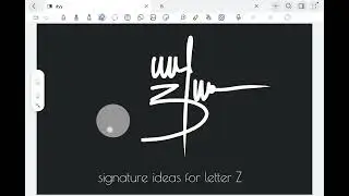 Signature ideas for letter Z #signature #sign #signs #tandatangan 