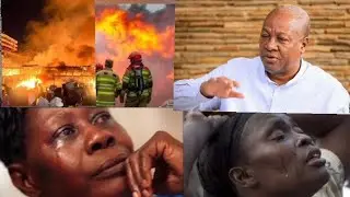 President Mahama -Met Kantamanto traders crying for help over fire outbreak