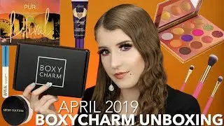 APRIL 2019 BOXYCHARM UNBOXING + TRY-ON