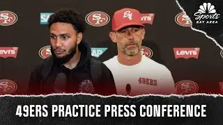 Kyle Shanahan, Jordan Watkins preview 49ers' Week 7 primetime matchup vs Falcons | NBC Sports BA
