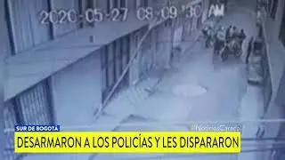 &iquest;Qu&eacute; deb&iacute;an? En medio de una requisa, le quitaron el arma a un polic&iacute;a y le dispararon