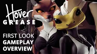 HoverGrease Alpha Gameplay Overview (2019)