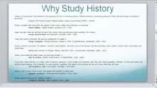 Introduction to the Study of History