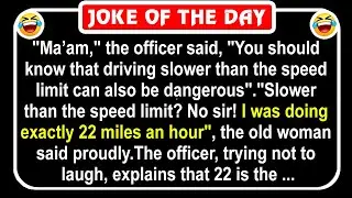 Best Joke Of The Day!🤣 police officer and five old women driving on the highway&hellip;_Funny Daily Jokes