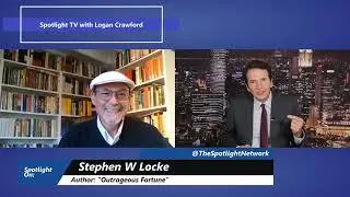 Stephen W Locke on Spotlight TV with LOGAN CRAWFORD - CITI OF BOOKS